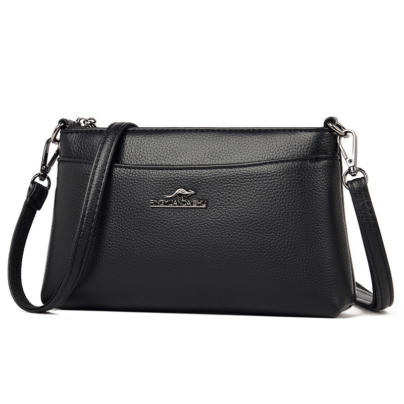 Women's Graceful Mother Soft Leather Fashion Crossbody Bags