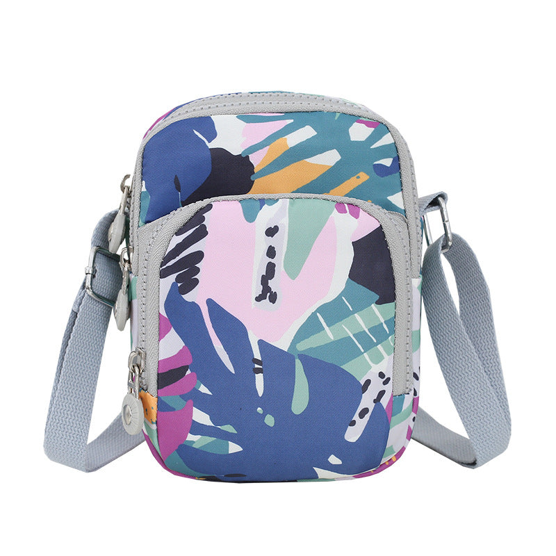 Women's Mobile Mini Nylon Trendy Vertical Women's Messenger Bag