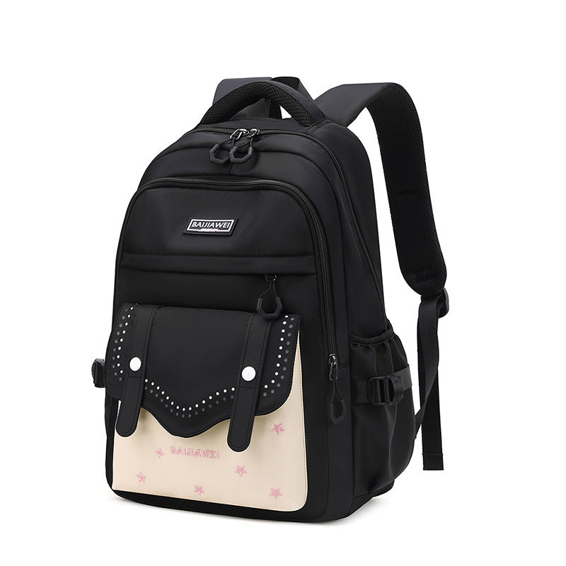Korean Style Female Junior High Grade Middle School Students' Schoolbags