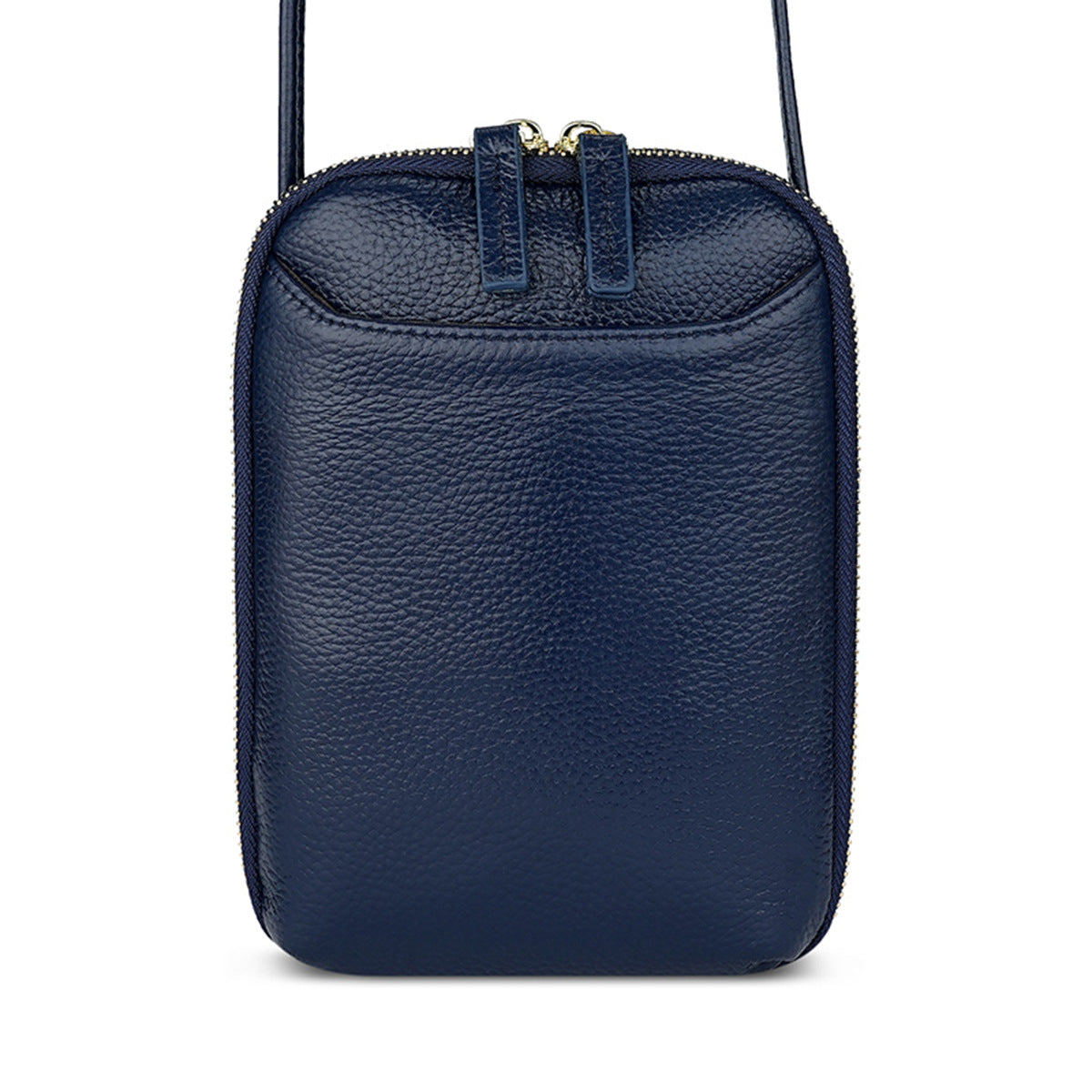 Women's First Layer Cowhide Simple Trend Mobile Mini Genuine Women's Shoulder Bag