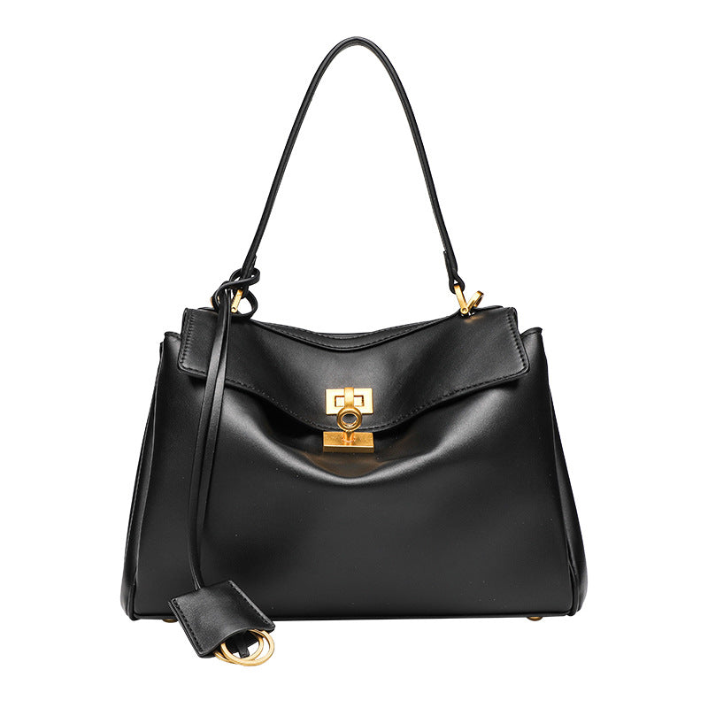 Women's Genuine Leather High-grade Underarm Commuter Kelly Crossbody Bags