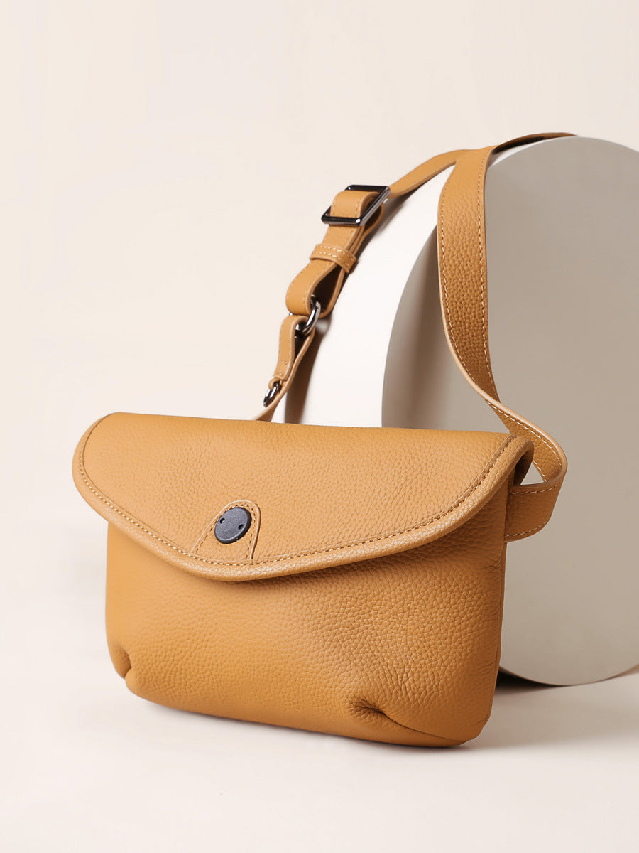 Layer Cowhide Niche Retro Saddle Poor Waist Packs