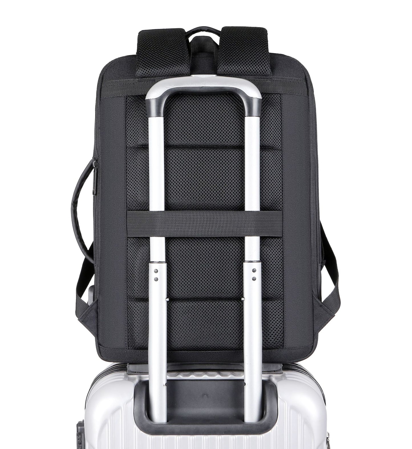 Men's Waterproof Charging Large Capacity Business Commute Leisure Expansion Backpacks