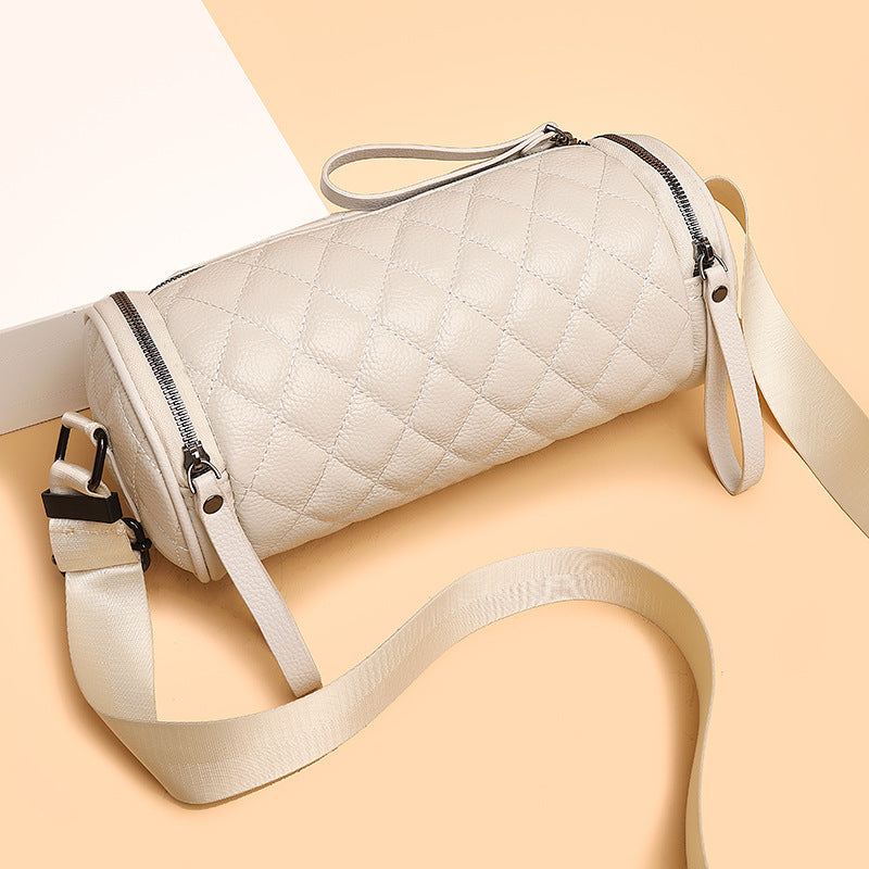 Women's Genuine Leather Large Capacity Fashion Cowhide Crossbody Bags