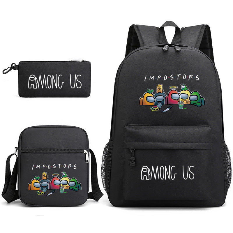Game Among Space Werewolf Killing Pencil Backpacks