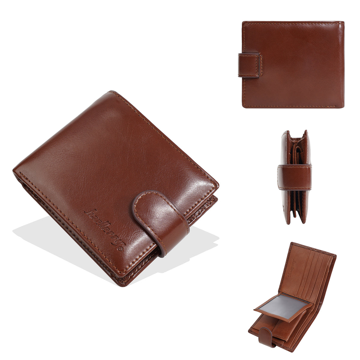 Men's Short Multiple Slots License Ticket Green Business High Men's Wallet