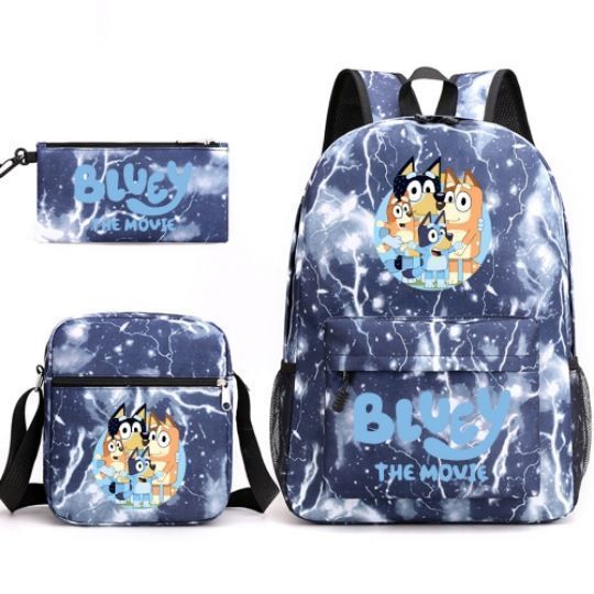 Women's & Men's & Three-piece Leisure Printed Large Capacity Backpacks