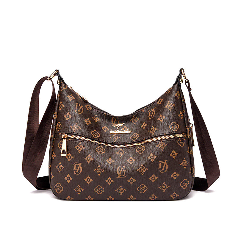 Winter Korean Fashion Large Capacity Soft Crossbody Bags