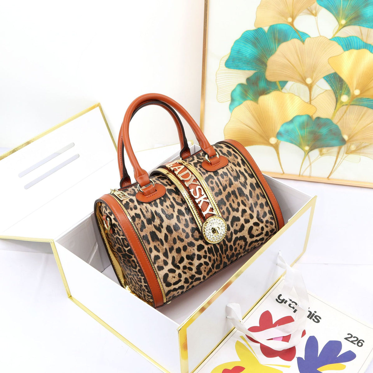 Trendy Women's Crocodile Pattern Pillow Textured Bags
