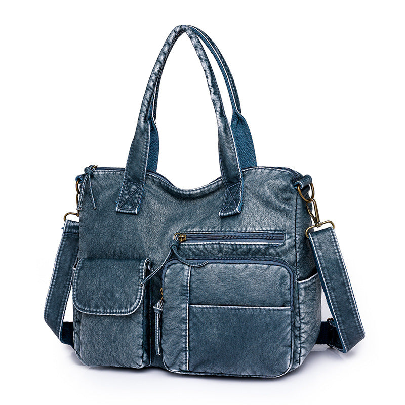 Retro Fashion Large Capacity Mom Soft Crossbody Bags