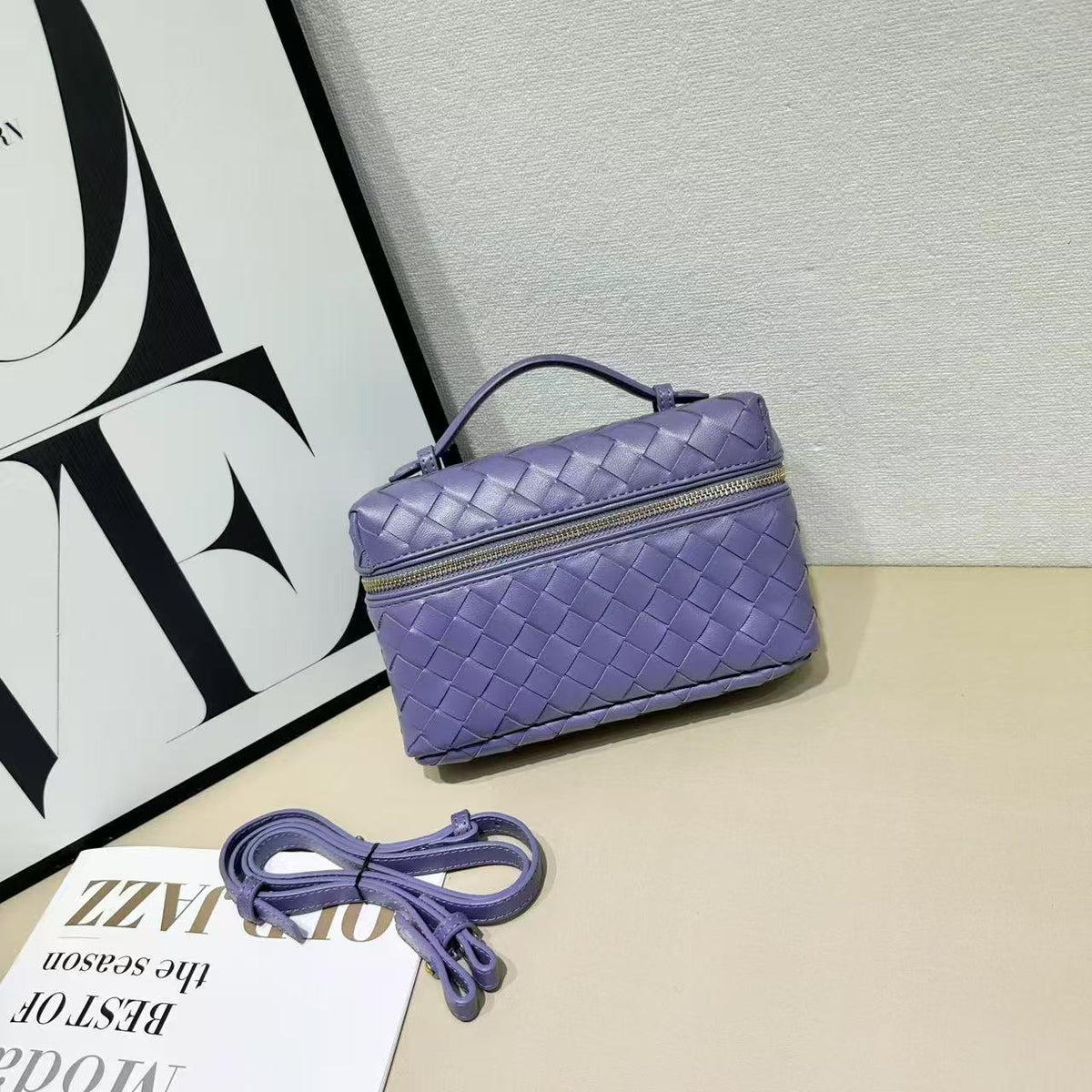 Elegant Box Rhombus Chain Western Fashion Women's Handbag