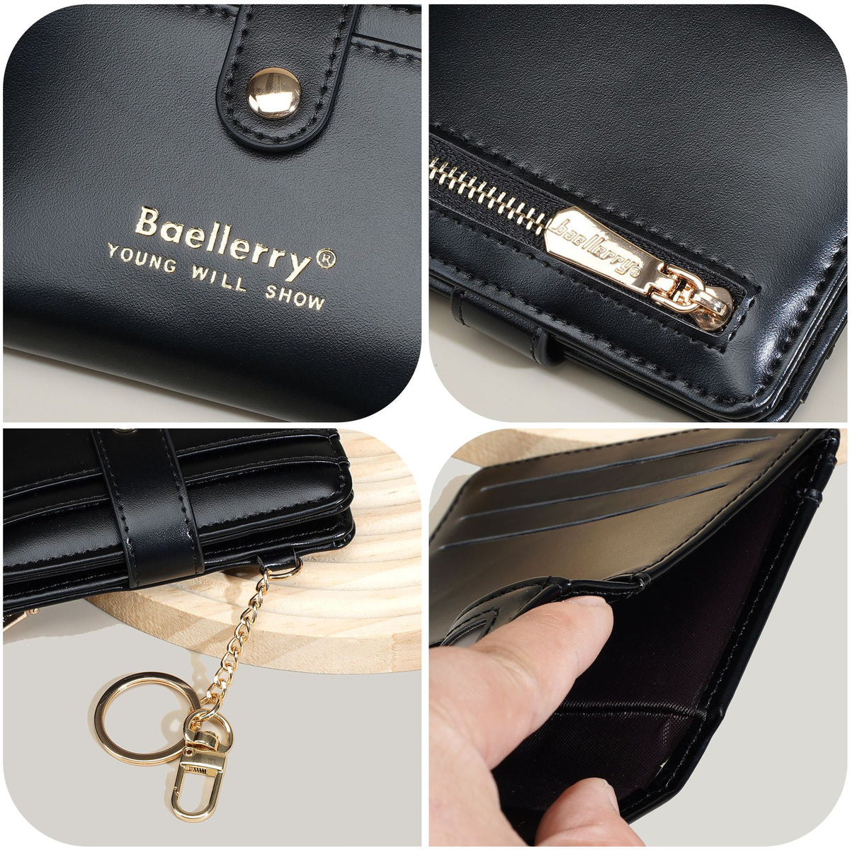 Women's Retro High-grade Short Simple Mini Cute Card Holder