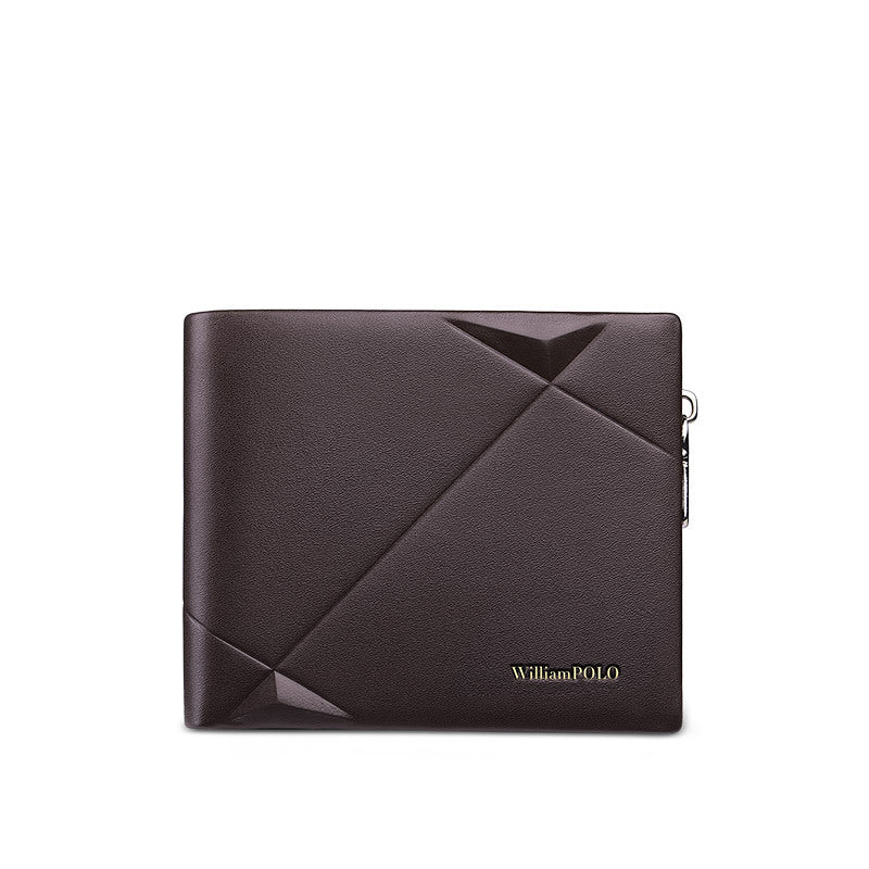 Men's Layer Cowhide Man's Leather With Gift Men's Wallets