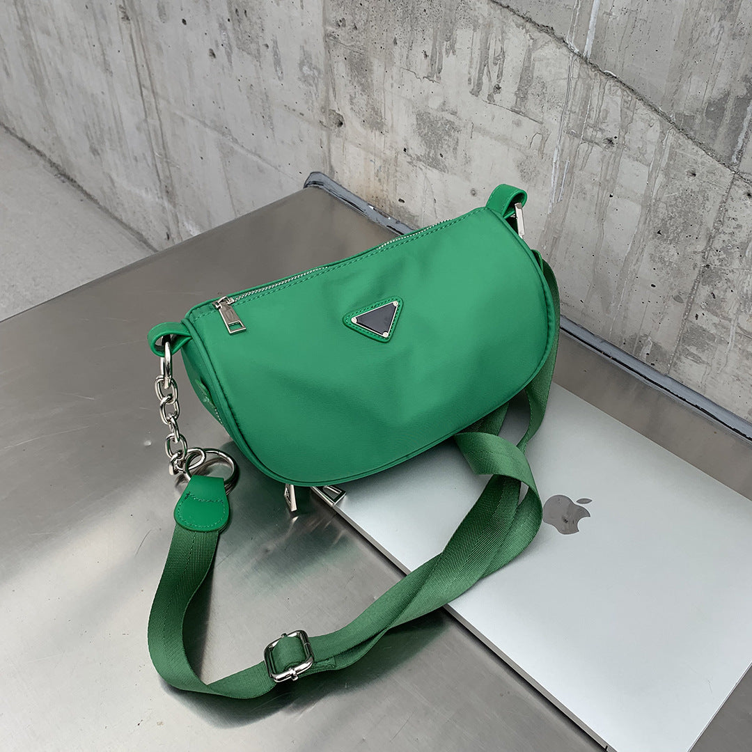 Women's Ge Oxford Cloth Simple Fashion Wide Shoulder Bags