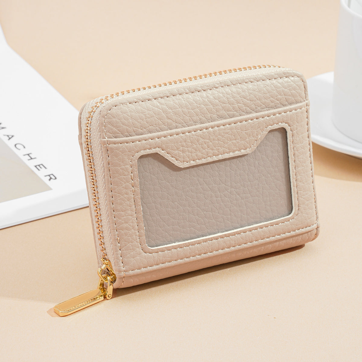 Women's Simple Korean Style Short Multiple Slots Ladies Wallet