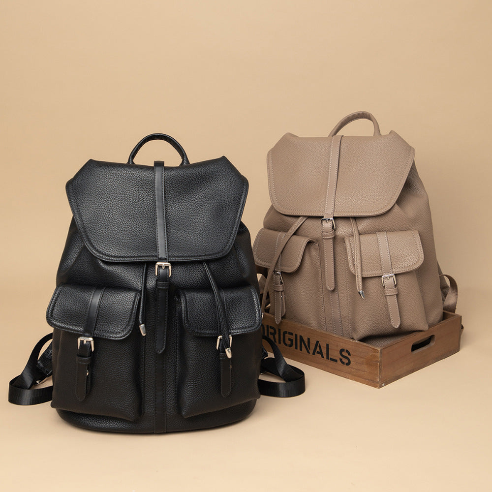 Color Large Capacity Female Korean Style Backpacks
