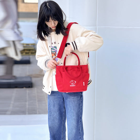 Women's Popular Early Spring Canvas Practical Tote Bags