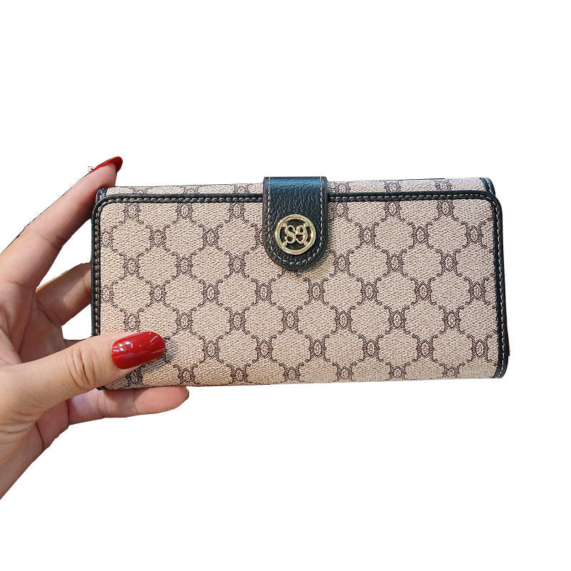 Women's Long Mobile Versatile Multiple Slots Large Capacity Genuine Bags