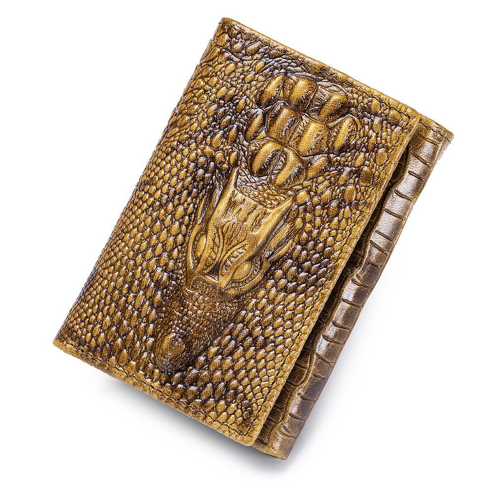 Men's Pattern Multiple Slots Vintage Style With Men's Wallet