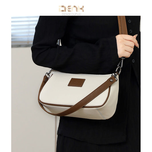 Women's Genuine Leather Trendy High-grade Niche Underarm Crossbody Bags