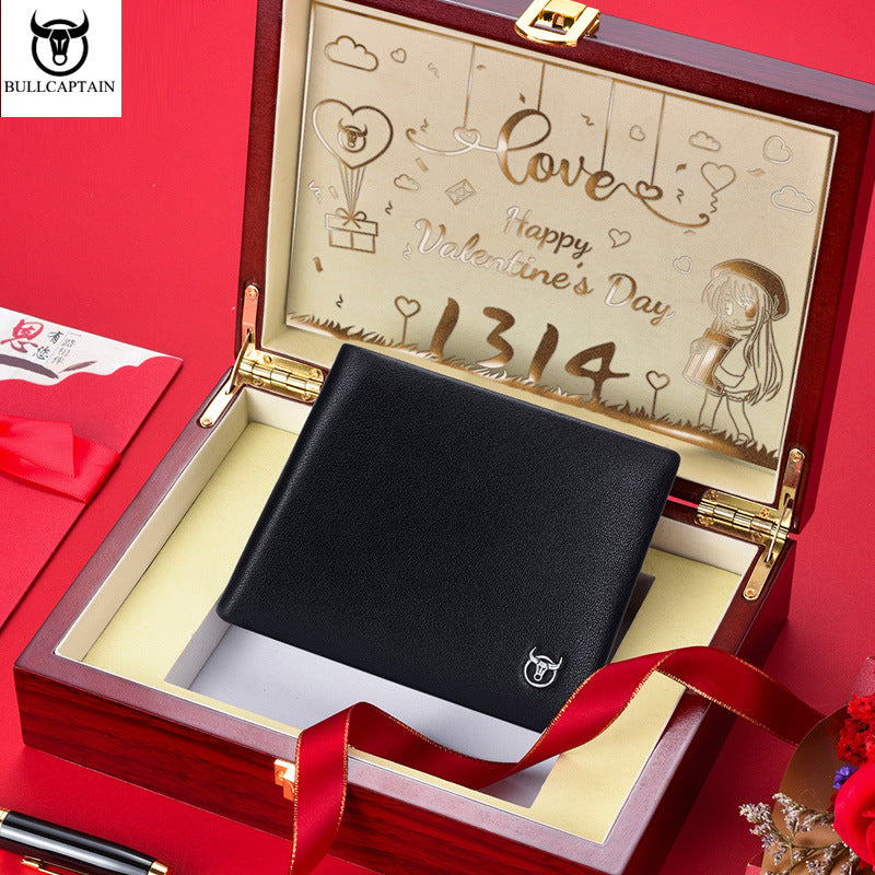 Men's For Boyfriend Father Husband Valentine's Day Men's Wallets