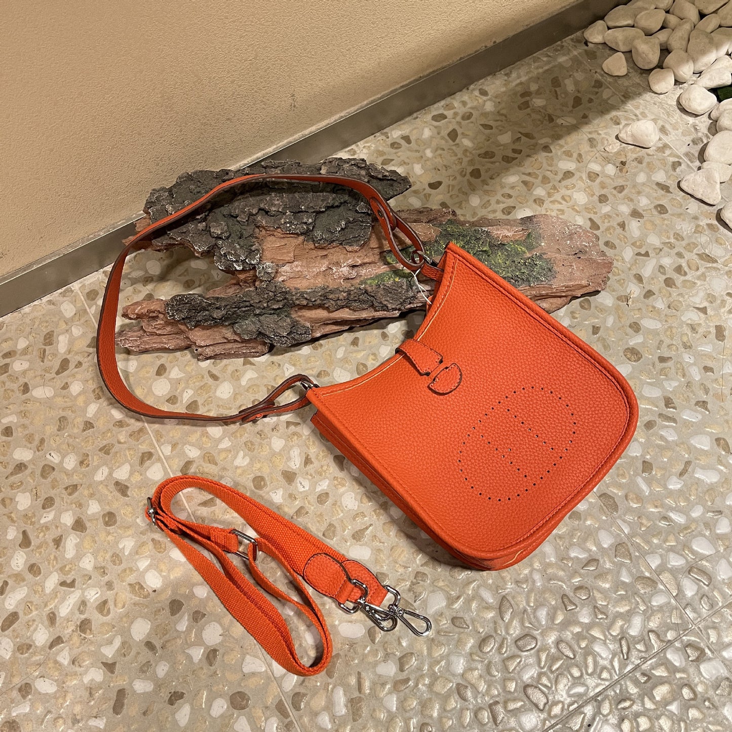 Women's Imitation Calfskin Mini Fashion One Underarm Armpit Bags