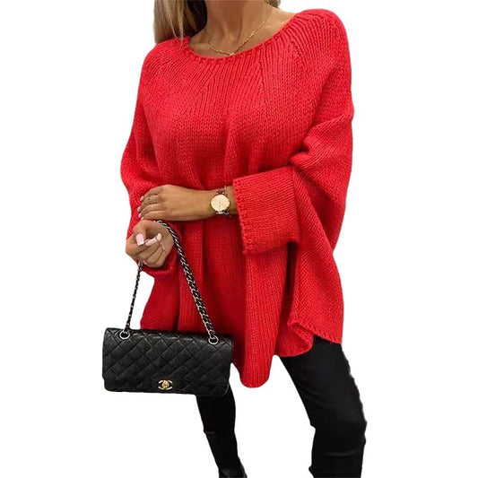 Women's Cape Poncho Fashionable Knitted Shawl Sweaters