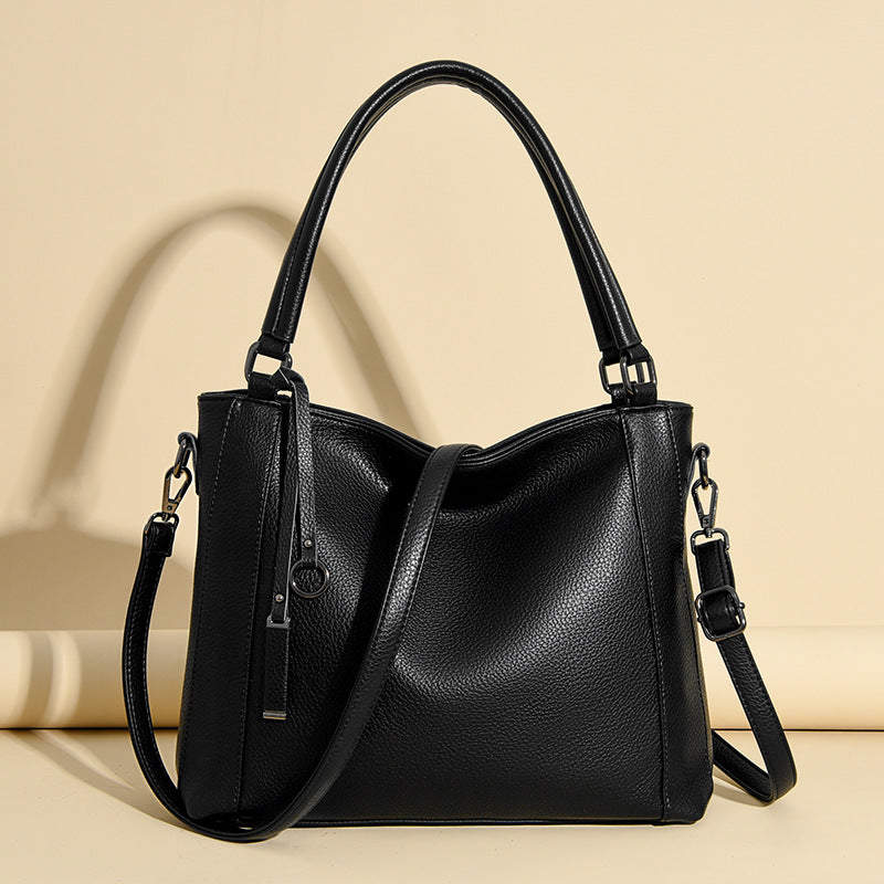 Women's Commuter Large Capacity Soft Leather Bags