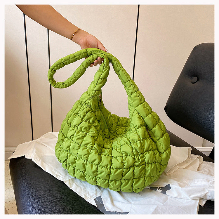 Women's Korean Style Cloud Fashion Large Capacity Small Square Bags