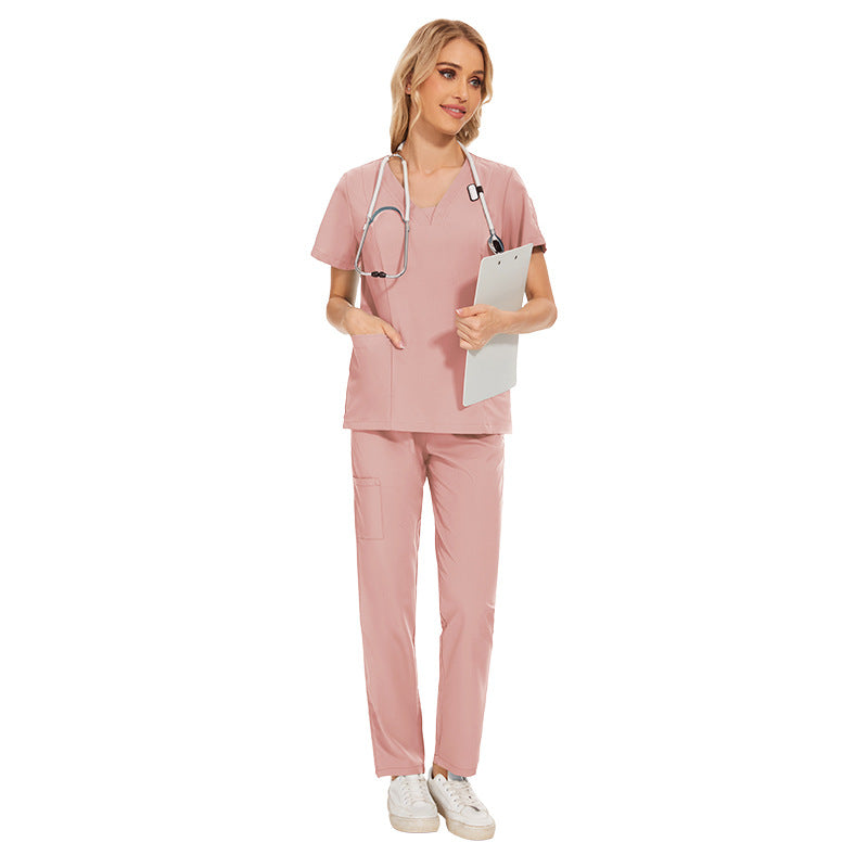 Gown Female Stomatologist Work Clothes Sleeve Male Uniform