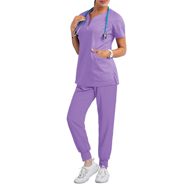 Oral Dentist Surgical Gown Split Undergarments Uniform