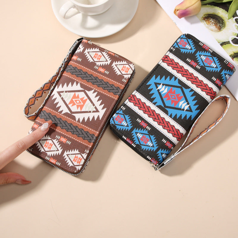 Style Printing Fashion Retro Money Packaging Phone Bags