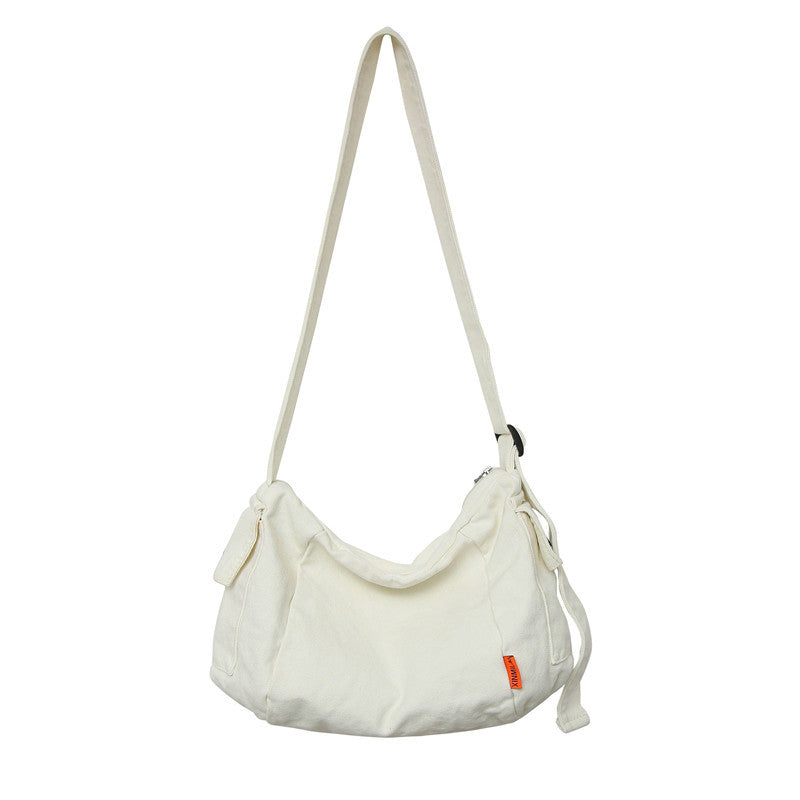 Style Large Capacity Washed Canvas Leisure Shoulder Bags