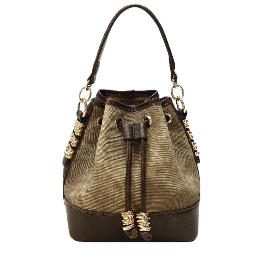 Women's Cool Oil Painting Renaissance Drawstring Bags