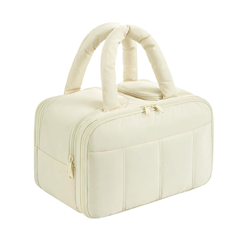 Dry Wet Separation Toiletry Fluffy Lightweight Large Size Cosmetic Bags