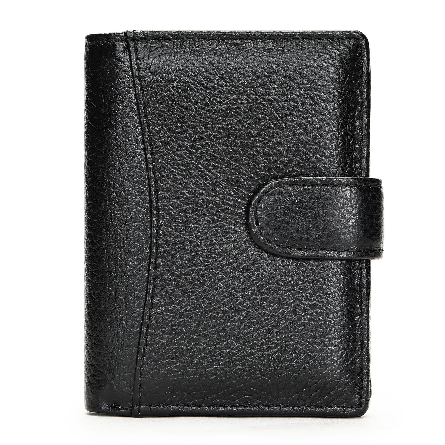 Men's Leather Multifunctional Short Top Layer Cowhide Men's Wallets