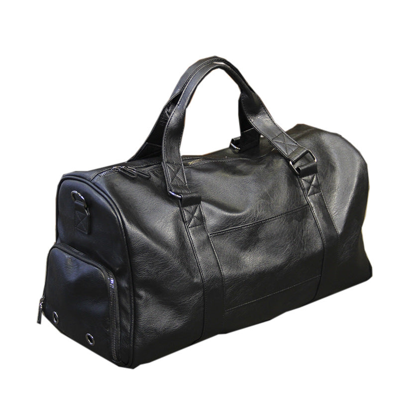 Large Capacity With Shoe Compartments Short Men's Handbags