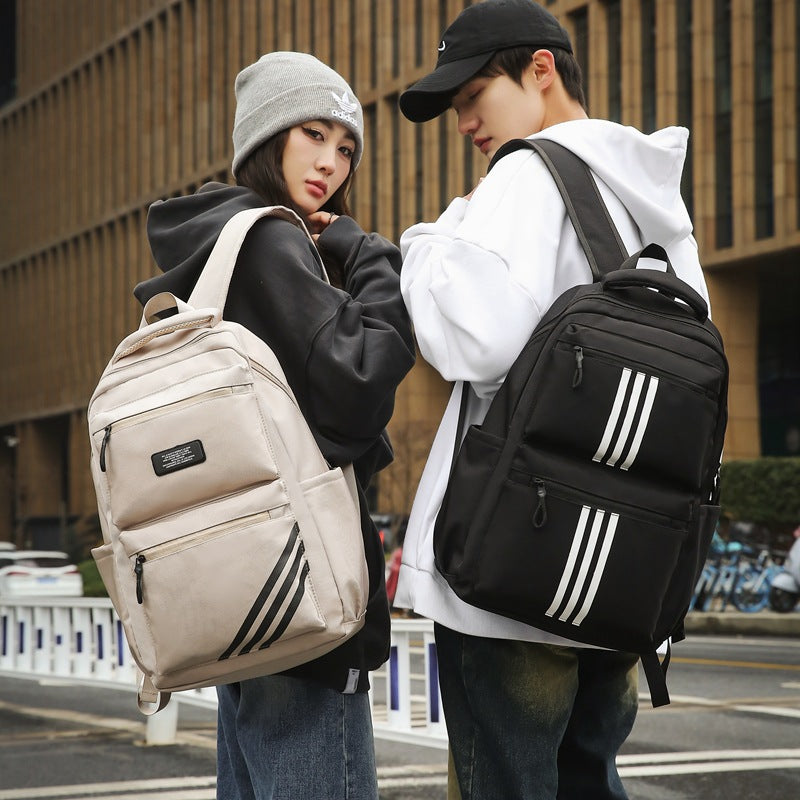 Women's & Men's Large Capacity Good-looking Leisure Korean Style Middle School Students' Schoolbags