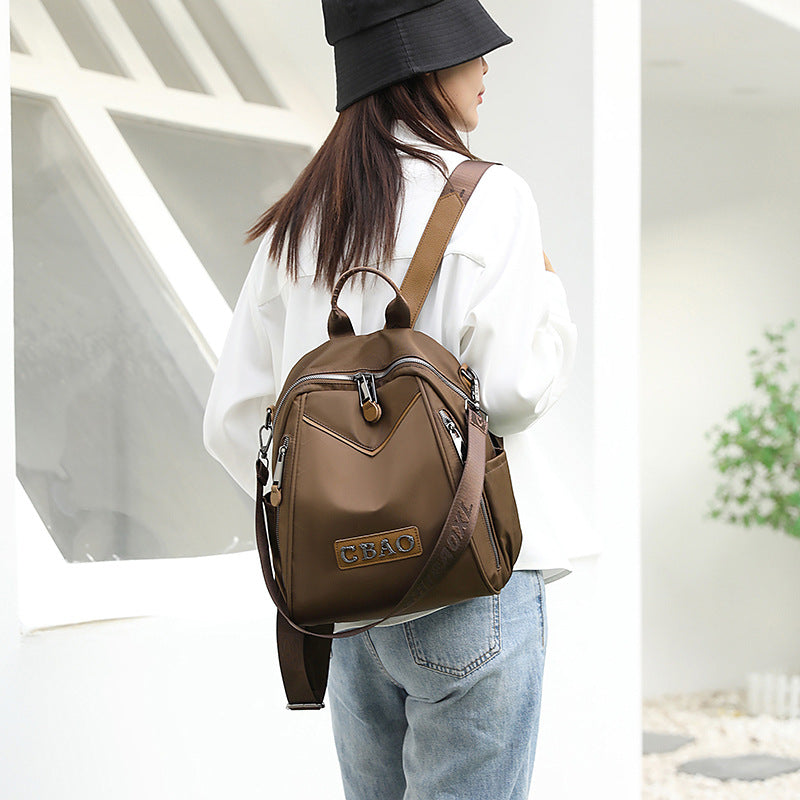 Women's Fashionable Nylon Commuter Western Style Backpacks