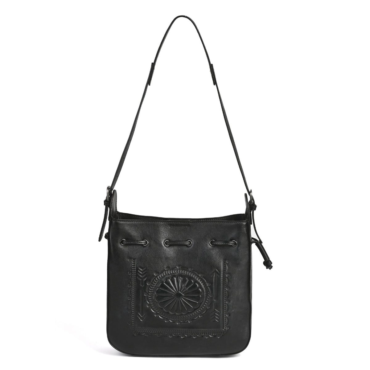 Women's Layer Cowhide Large Capacity Embossed Hand-rub Color Bags
