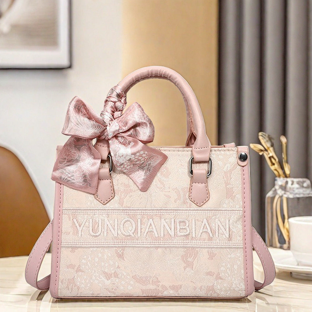Exquisite Versatile Niche Fashionable Portable Female Handbags