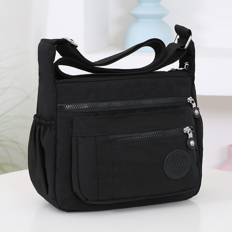 Women's Korean Style Nylon Canvas Large Capacity Travel Bags
