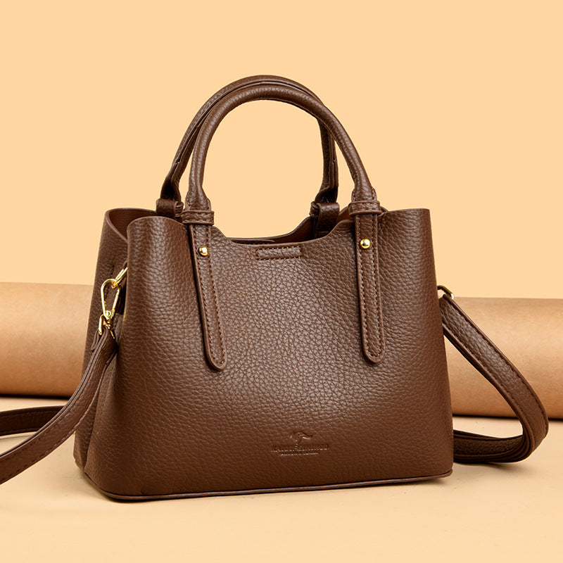 Charming Women's Slouchy Comfortable Fashion Mom Shoulder Bags