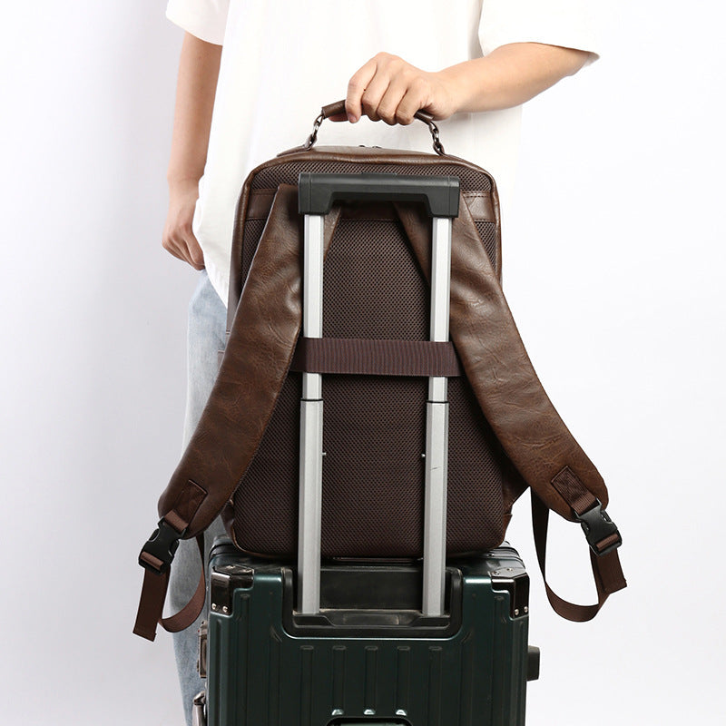 Men's High-grade Fashion Daily Leisure Business Korean Backpacks