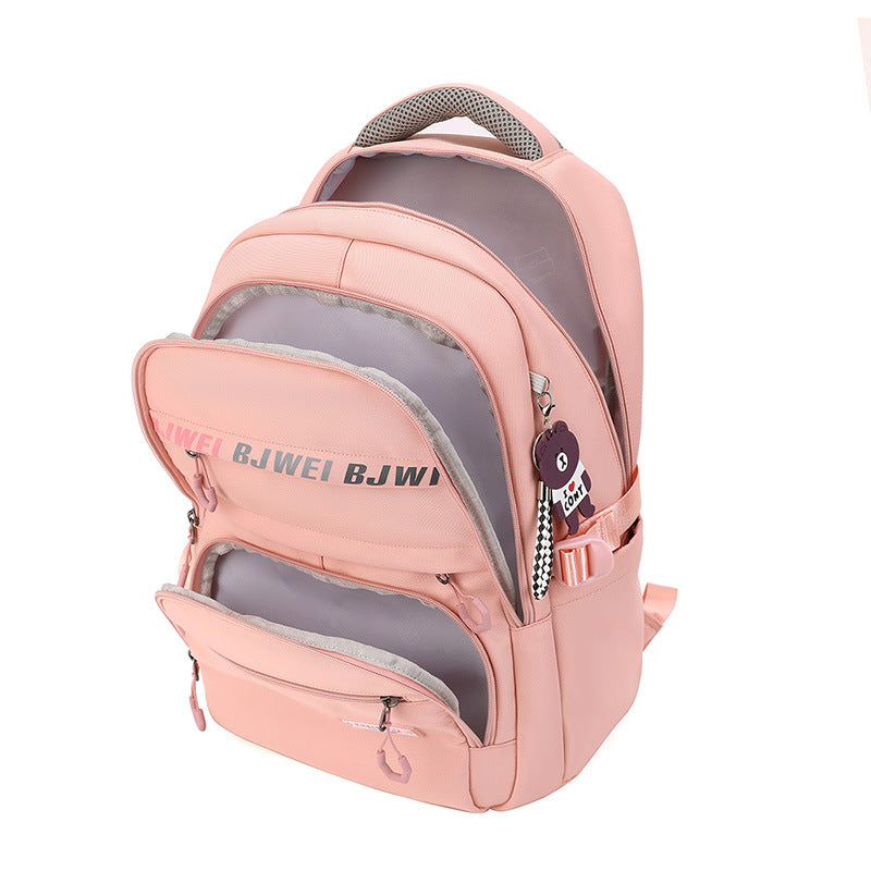 Female Junior High Large Capacity Waterproof Fifth Middle School Students' Schoolbags