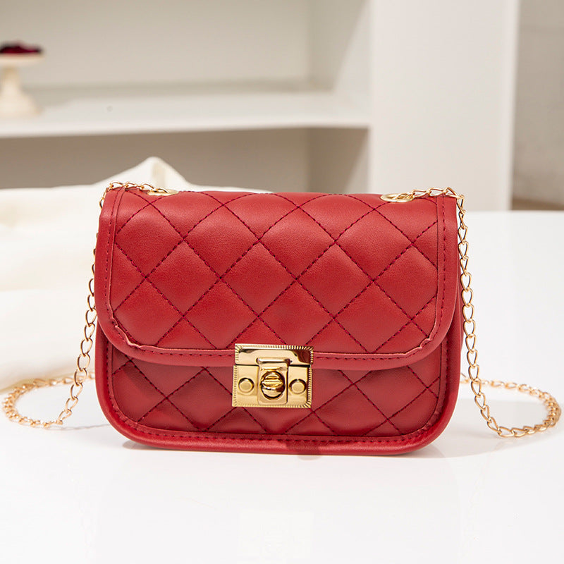 Elegant Beautiful Women's Saddle Thread Chain Lock