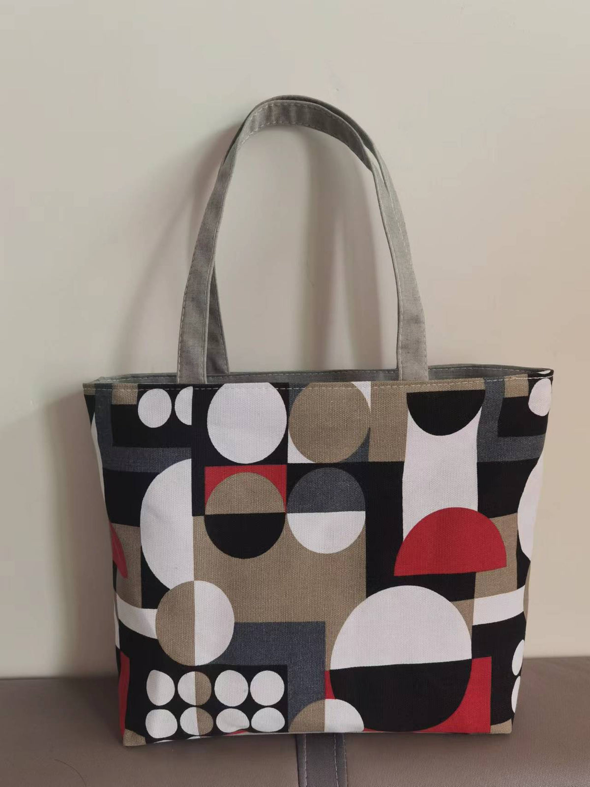 Women's Canvas Large Capacity Printed Korean Literary Women's Shoulder Bag
