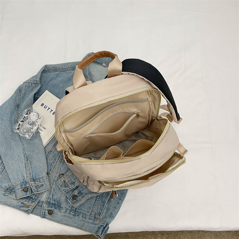 Women's Leff Oxford Cloth Large Capacity Commuter Backpacks