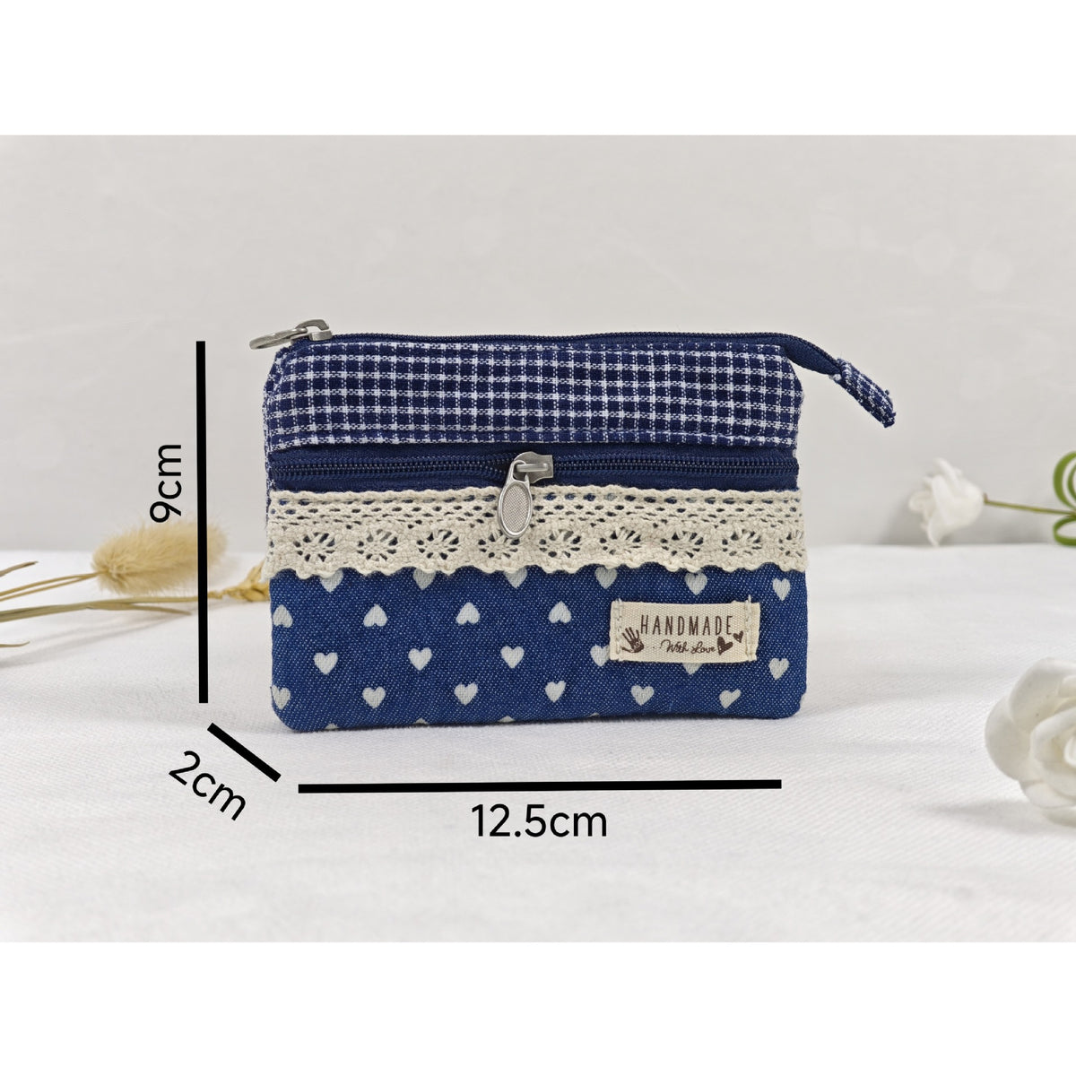 Versatile Women's Handmade Fabric Idyllic Minimalist Coin Purses
