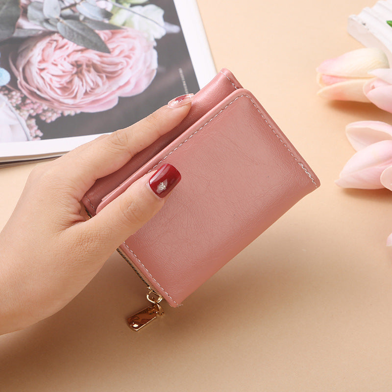 Women's Mini Short Large Capacity Creative Card Holder